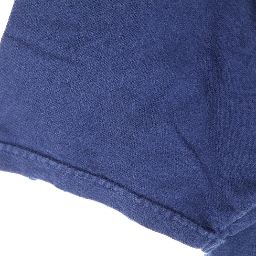 NFL(エヌエフエル) Denver Broncos デンバーブロンコス フロントロゴバッチ クルーネック 半袖Tシャツ ネイビー