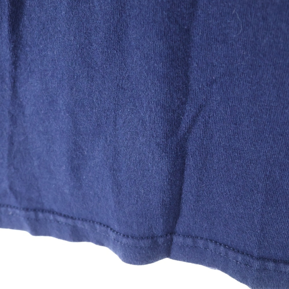 NFL(エヌエフエル) Denver Broncos デンバーブロンコス フロントロゴバッチ クルーネック 半袖Tシャツ ネイビー