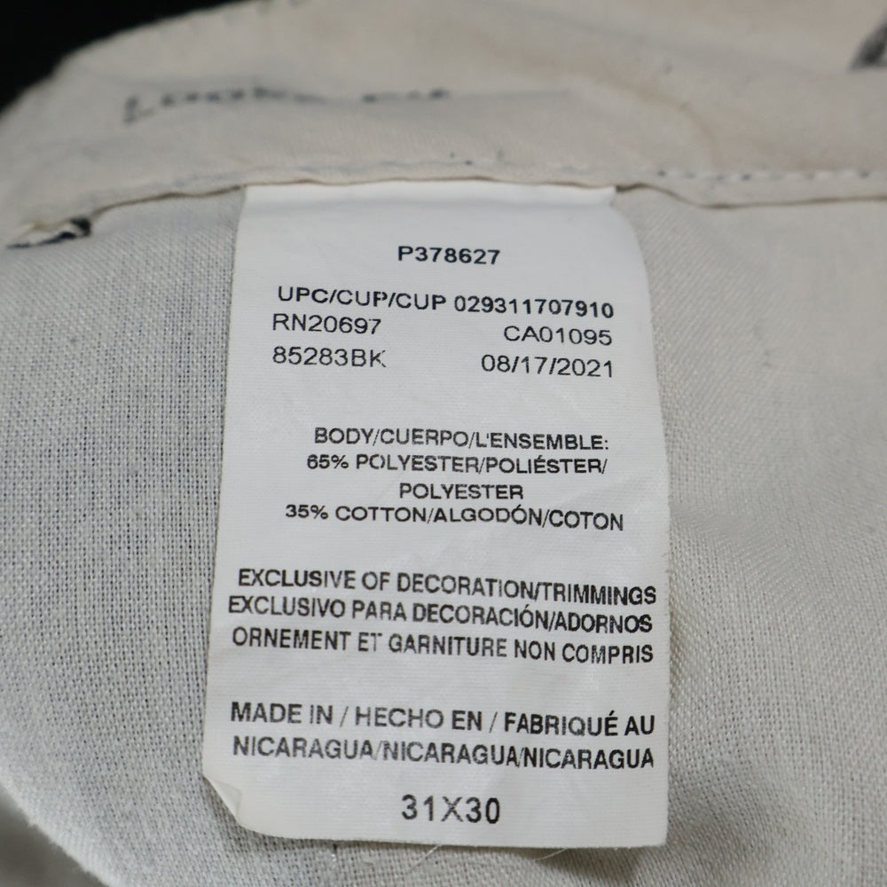 Dickies(ディッキーズ) Loose Fit パッチワーク ストレートパンツ チノパン ブラック