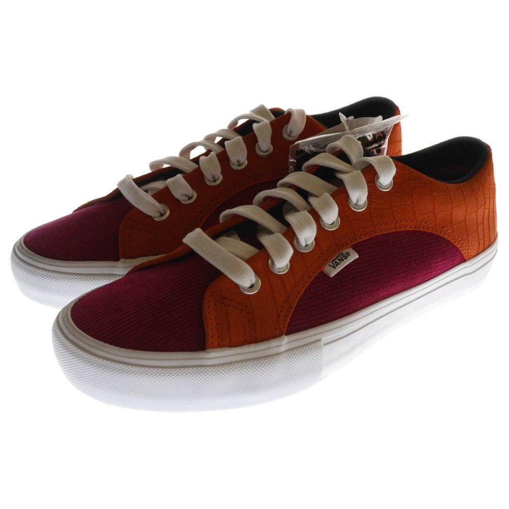 SUPREME(シュプリーム) ×VANS Lampin Pro Rust Croc Suede バンズ ランピン プロ ラスト スエード ローカットスニーカー オレンジ/ピンク US9.5/27.5cm VN0A38JOPUJ