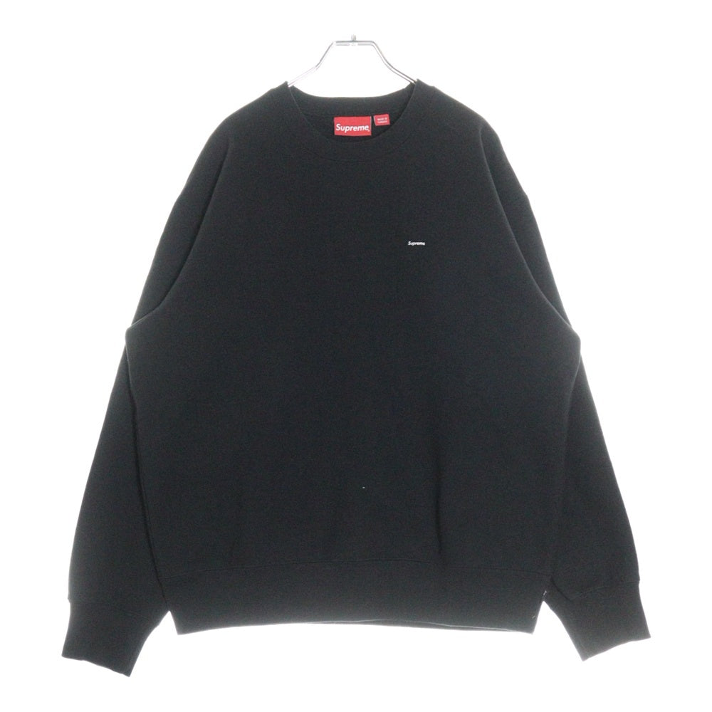 SUPREME(シュプリーム) 23AW Small Box Logo Sweatshirt スモールボックスロゴ クルーネック スウェットトレーナー ブラック