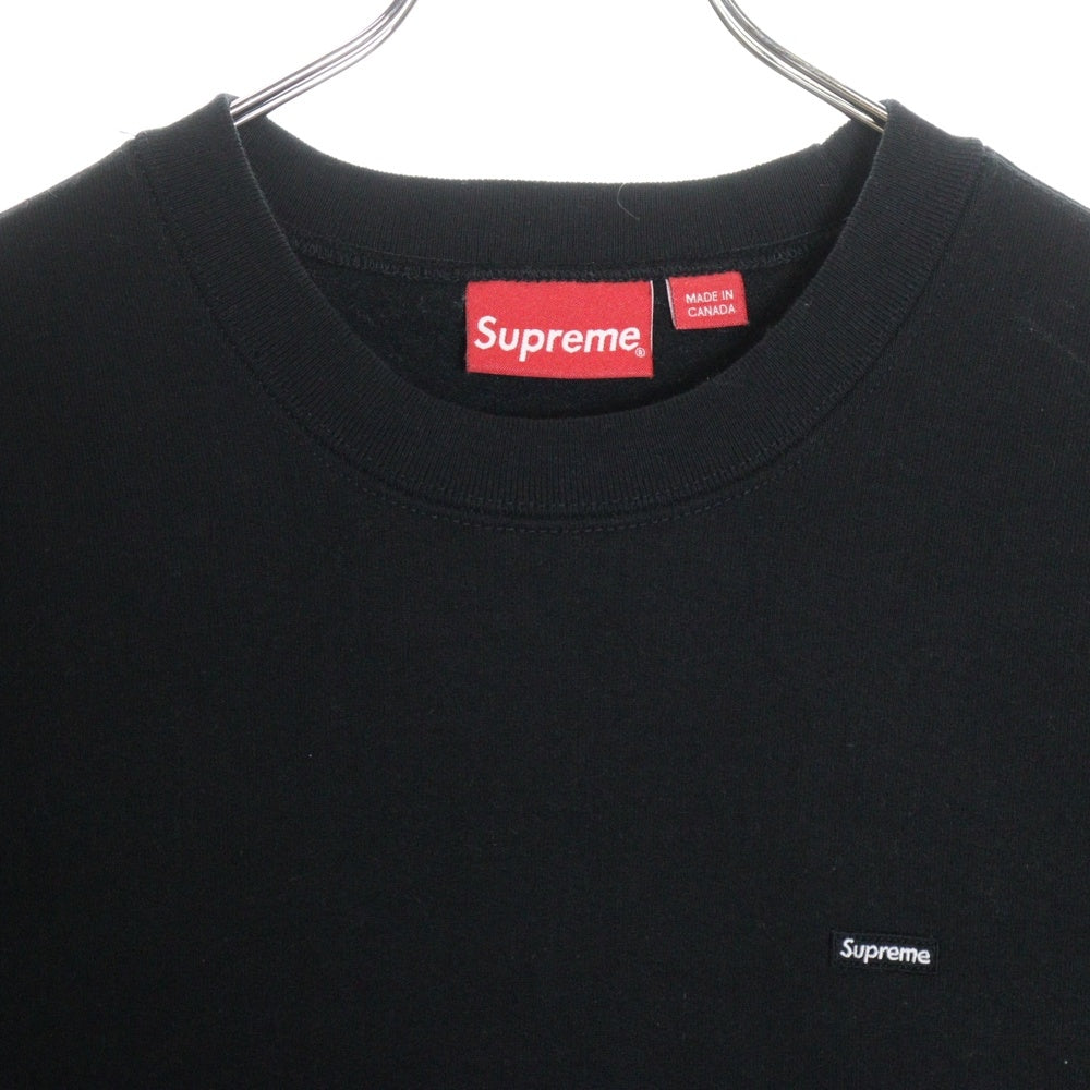 SUPREME(シュプリーム) 23AW Small Box Logo Sweatshirt スモールボックスロゴ クルーネック スウェットトレーナー ブラック