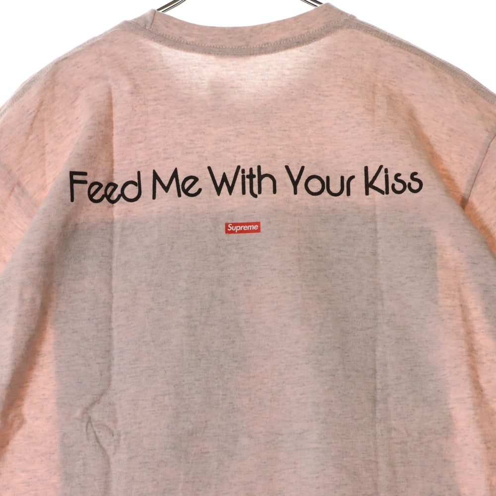SUPREME(シュプリーム) 20SS My Bloody Valentine Feed Me With Your Kiss Tee マイブラッディバレンタイン プリント クルーネック 半袖Tシャツ カットソー ヘザーピンク