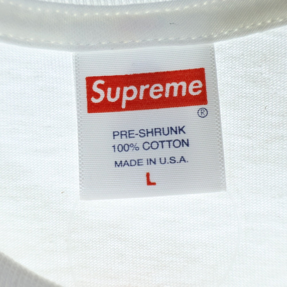 SUPREME(シュプリーム) 22SS Lil Kim Tee リル・キム フォトプリント クルーネック 半袖Tシャツ カットソー ホワイト