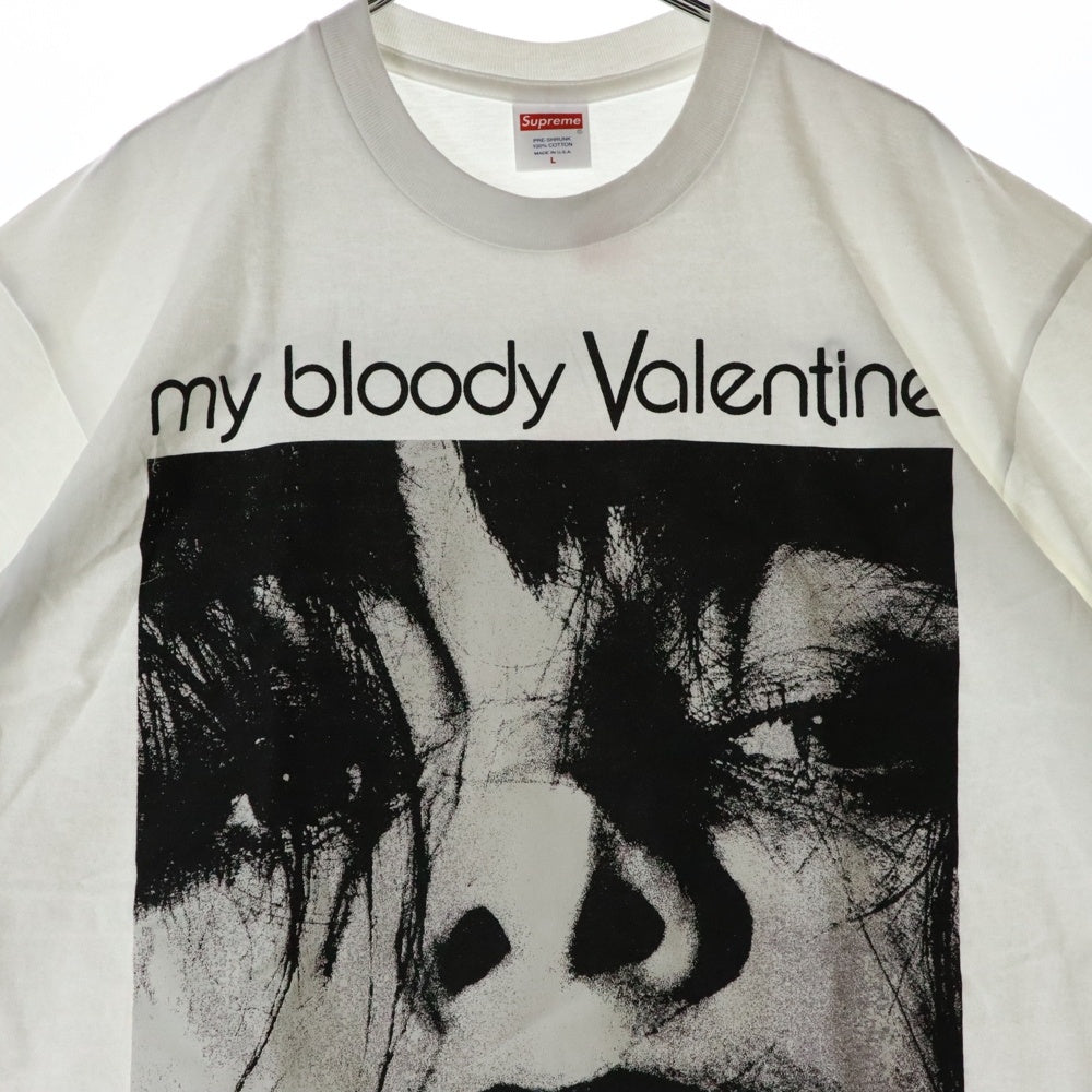 SUPREME(シュプリーム) 20SS My Bloody Valentine Feed Me With Your Kiss Tee マイブラッディバレンタイン プリント クルーネック 半袖Tシャツ カットソー ホワイト