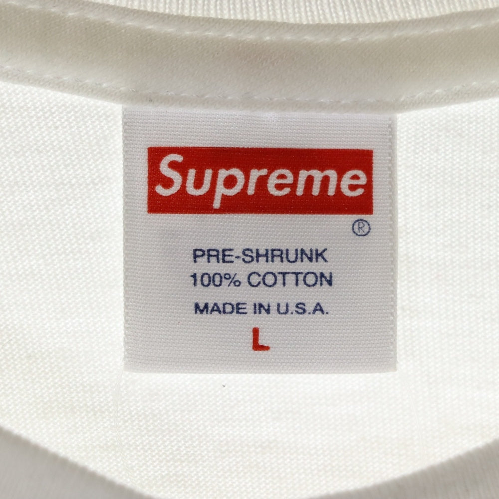 SUPREME(シュプリーム) 20SS My Bloody Valentine Feed Me With Your Kiss Tee マイブラッディバレンタイン プリント クルーネック 半袖Tシャツ カットソー ホワイト