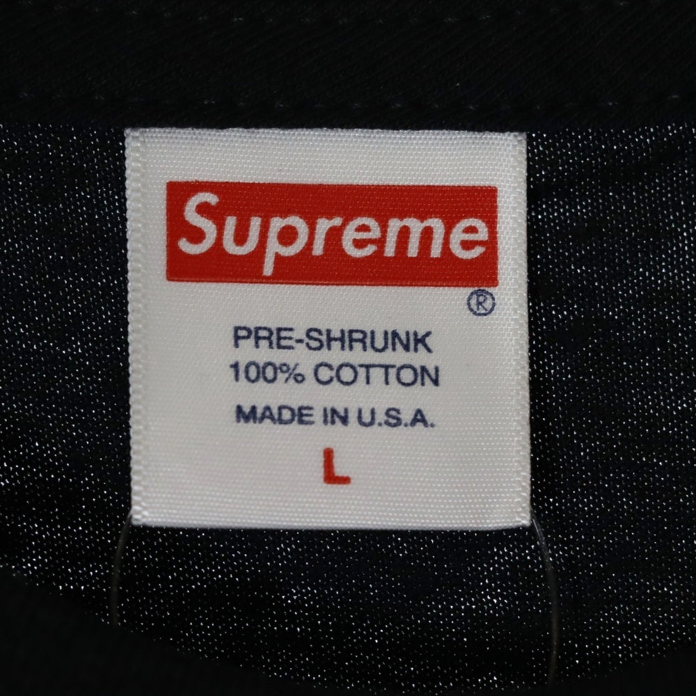 SUPREME(シュプリーム) 21AW Rick Rubin Tee リック・ルービン フォトプリント クルーネック 半袖Tシャツ カットソー ブラック