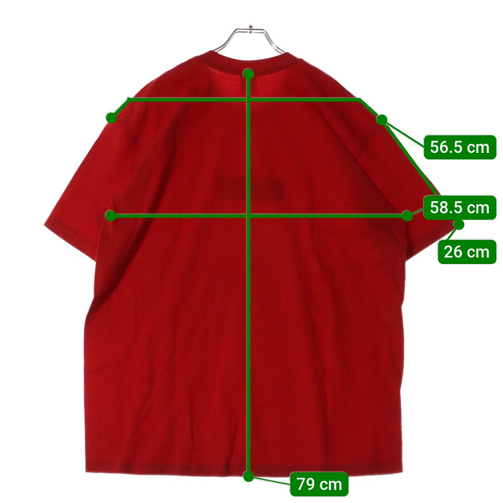 SUPREME(シュプリーム) 19AW Bandana Box Logo Tee バンダナ ボックスロゴ プリント クルーネック 半袖Tシャツ カットソー レッド