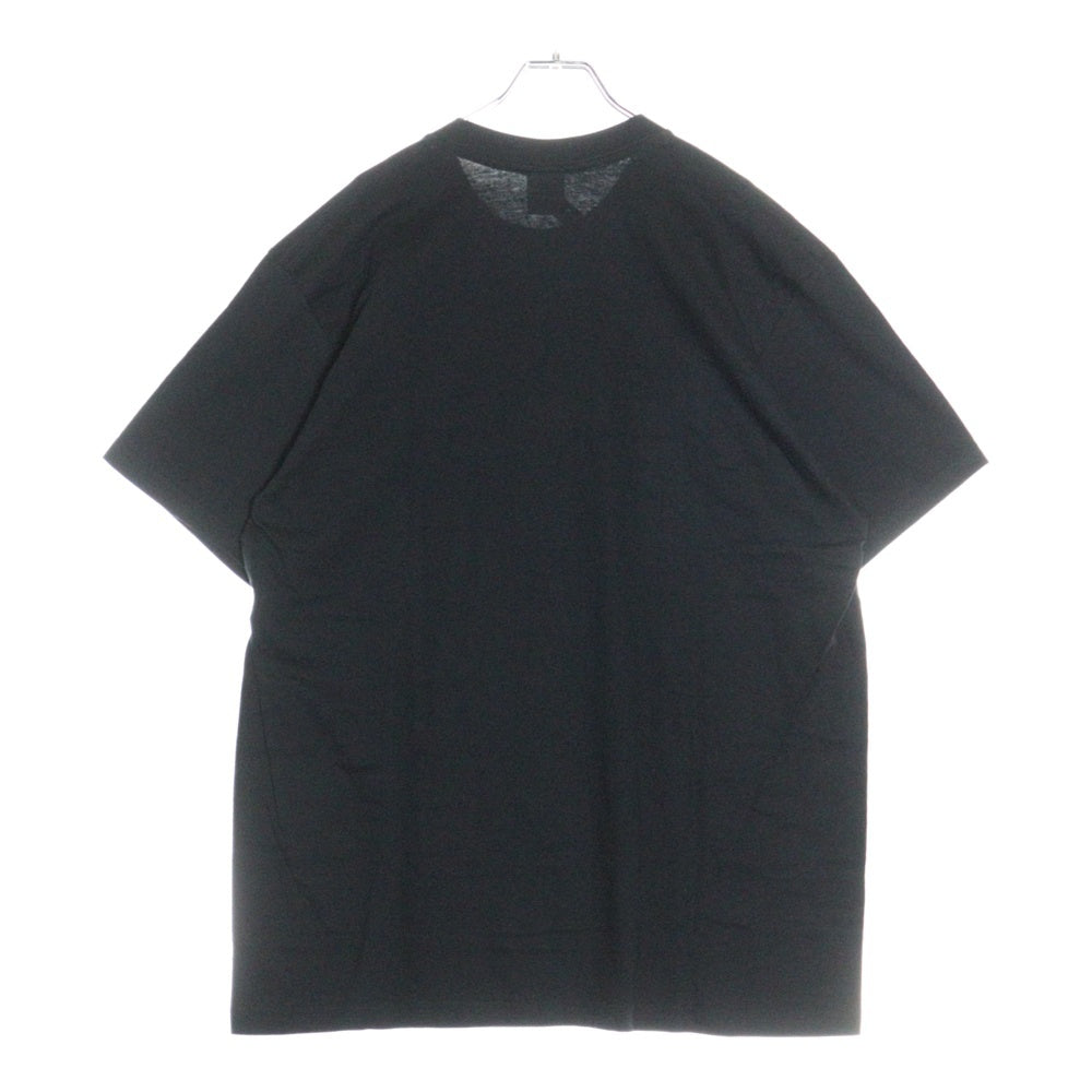SUPREME(シュプリーム) 22S × Burberry Box Logo Tee バーバリー ボックスロゴ クルーネック 半袖Tシャツ カットソー ブラック