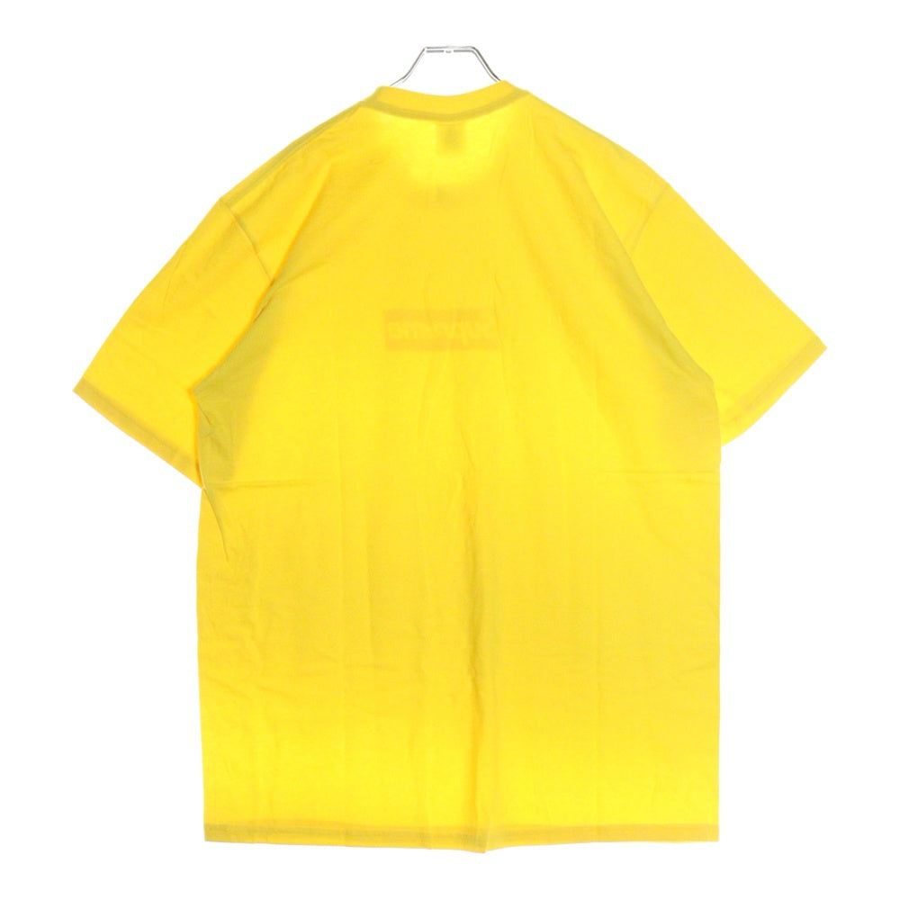 SUPREME(シュプリーム) 23SS Tonal Box Logo Tee トーナル ボックスロゴ プリント クルーネック 半袖Tシャツ カットソー イエロー