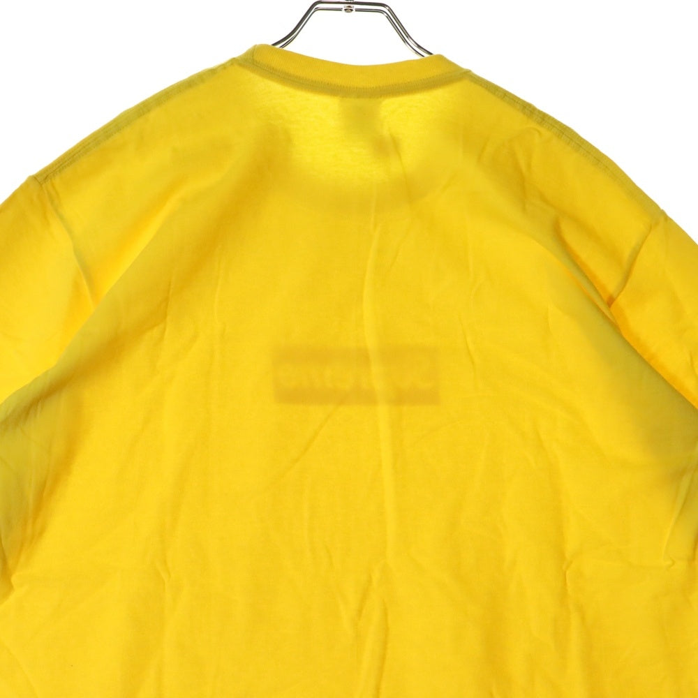 SUPREME(シュプリーム) 23SS Tonal Box Logo Tee トーナル ボックスロゴ プリント クルーネック 半袖Tシャツ カットソー イエロー