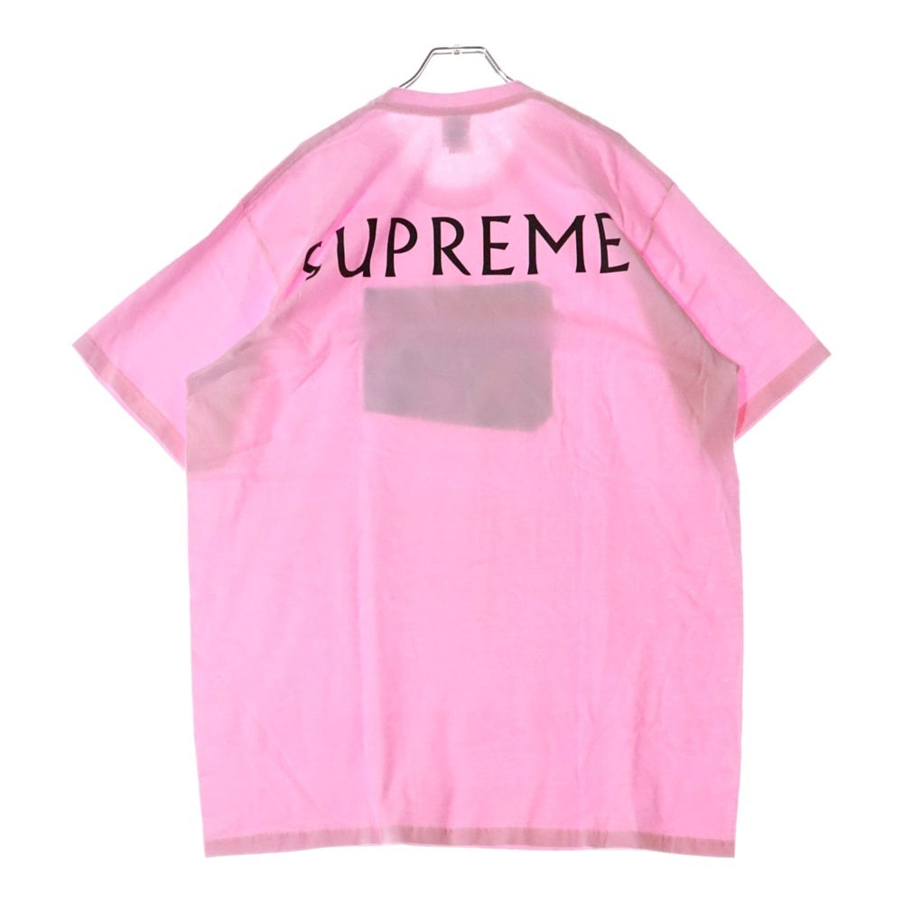 SUPREME(シュプリーム) 25SS Damien Hirst Tee ダミアンハースト プリント クルーネック 半袖Tシャツ カットソー ピンク