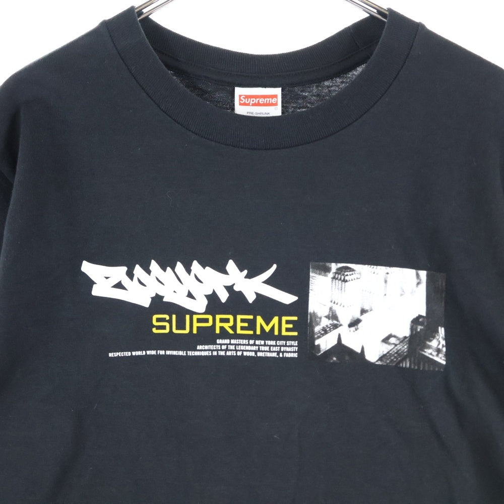 SUPREME(シュプリーム) 25SS Zoo York Dynasty Tee ズーヨーク ダイナスティ プリント クルーネック 半袖Tシャツ カットソー ブラック