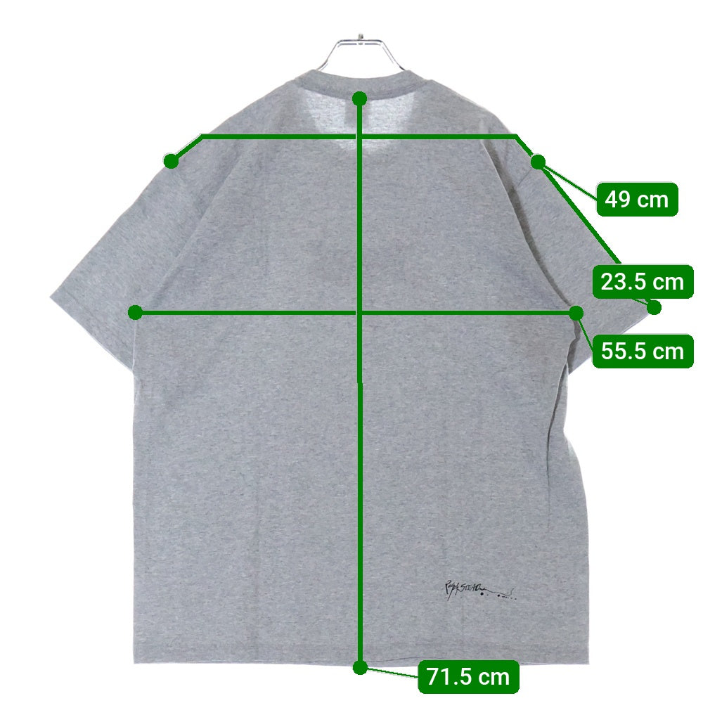 SUPREME(シュプリーム) 22SS Ralph Steadman Box Logo Tee ラルフステッドマン ボックスロゴ プリント 半袖Tシャツ カットソー グレー