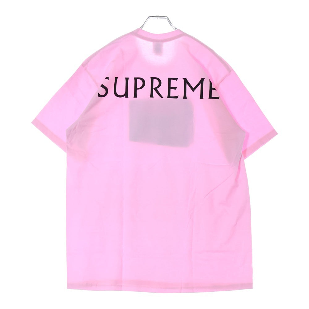 SUPREME(シュプリーム) 25SS Damien Hirst Tee ダミアンハースト プリント クルーネック 半袖Tシャツ カットソー ピンク