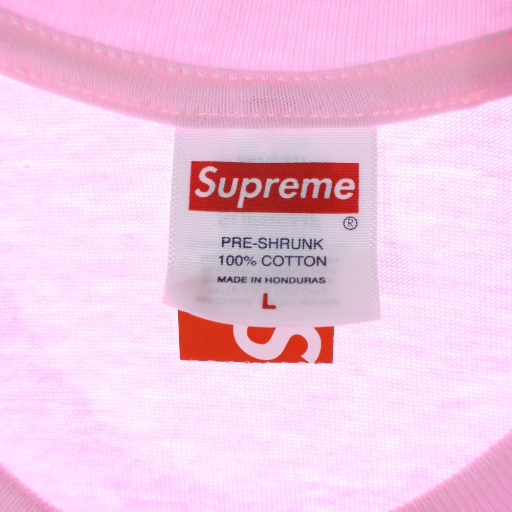 SUPREME(シュプリーム) 25SS Damien Hirst Tee ダミアンハースト プリント クルーネック 半袖Tシャツ カットソー ピンク