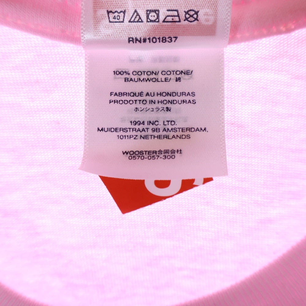 SUPREME(シュプリーム) 25SS Damien Hirst Tee ダミアンハースト プリント クルーネック 半袖Tシャツ カットソー ピンク