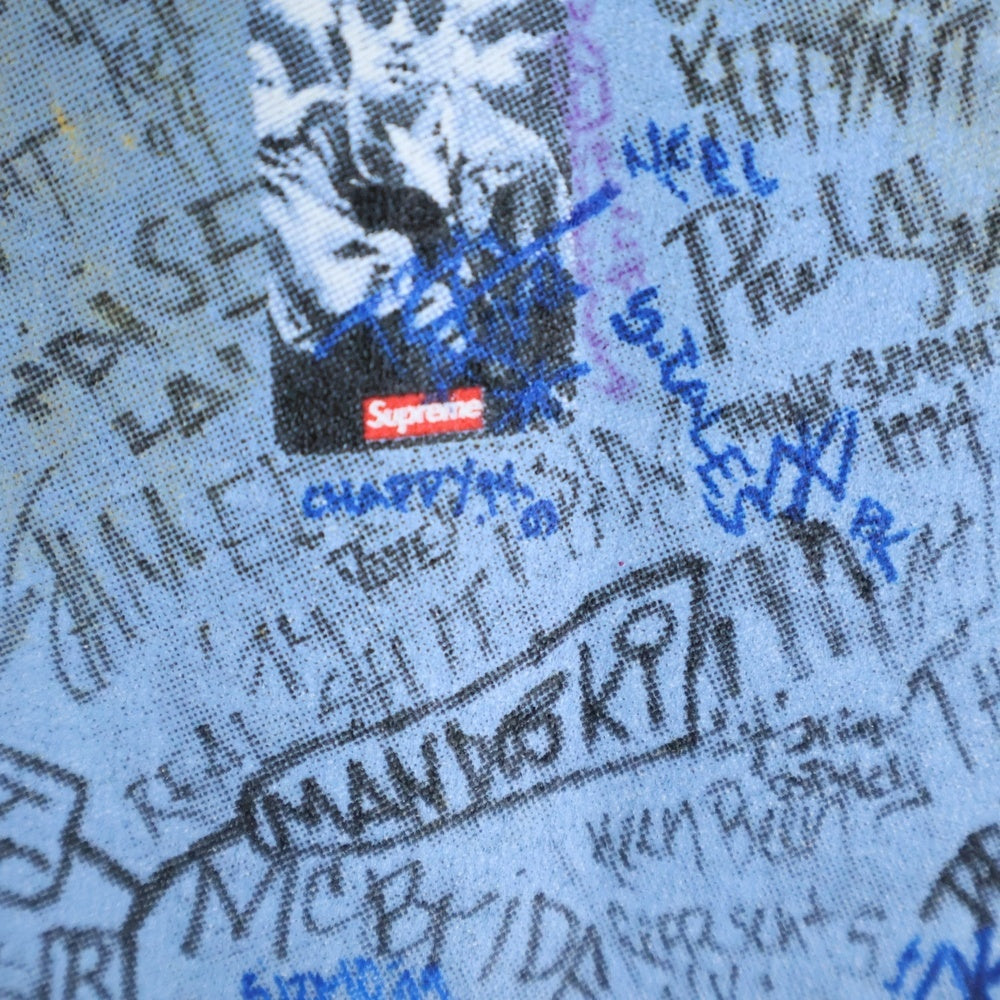 SUPREME(シュプリーム) 24SS 30th Anniversary First Tee 30周年 アニバーサリー ファースト プリント クルーネック 半袖Tシャツ カットソー ベージュ