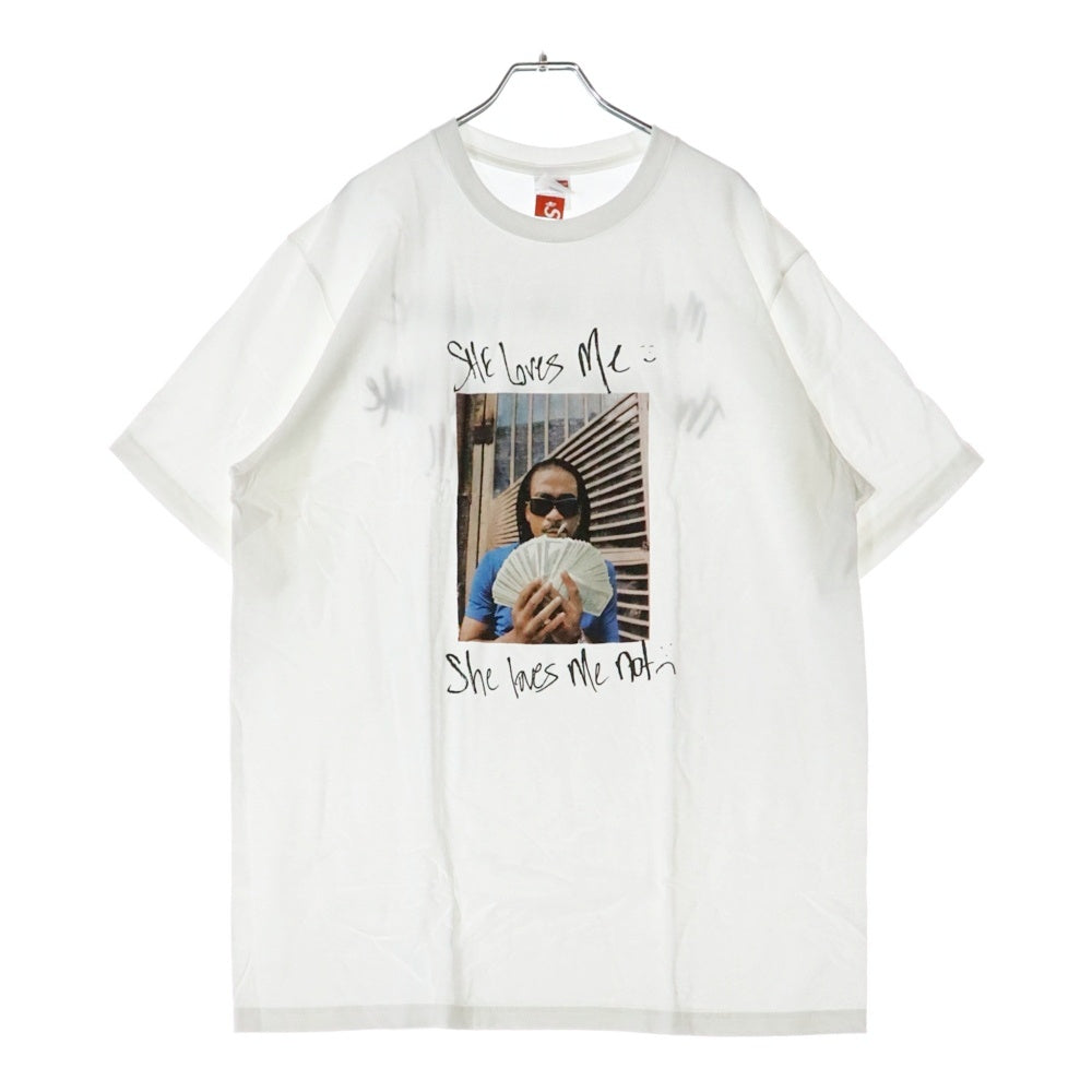 SUPREME(シュプリーム) 25SS Max B Tee マックスビー シーラブズミー フォトプリント クルーネック 半袖Tシャツ カットソー ホワイト