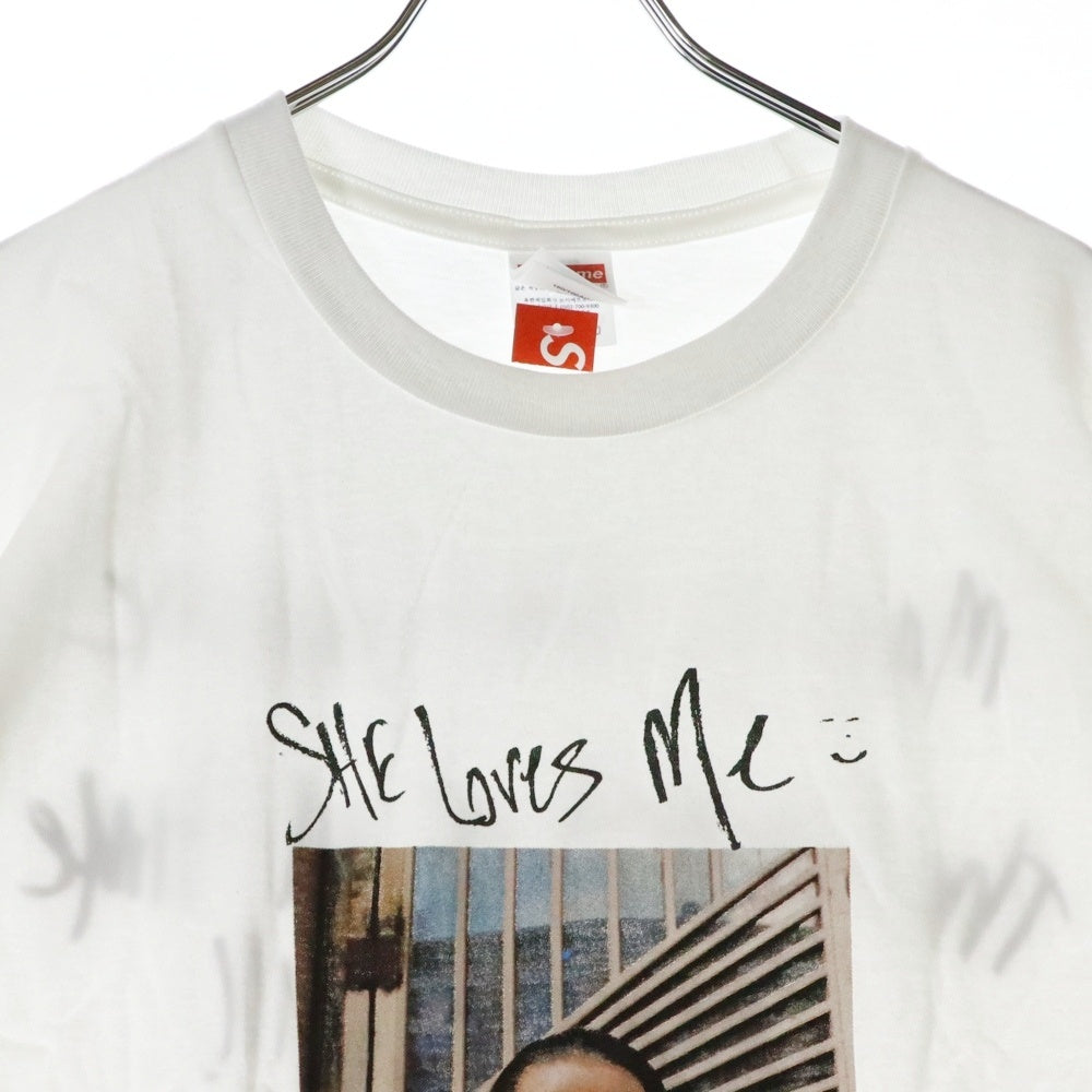 SUPREME(シュプリーム) 25SS Max B Tee マックスビー シーラブズミー フォトプリント クルーネック 半袖Tシャツ カットソー ホワイト