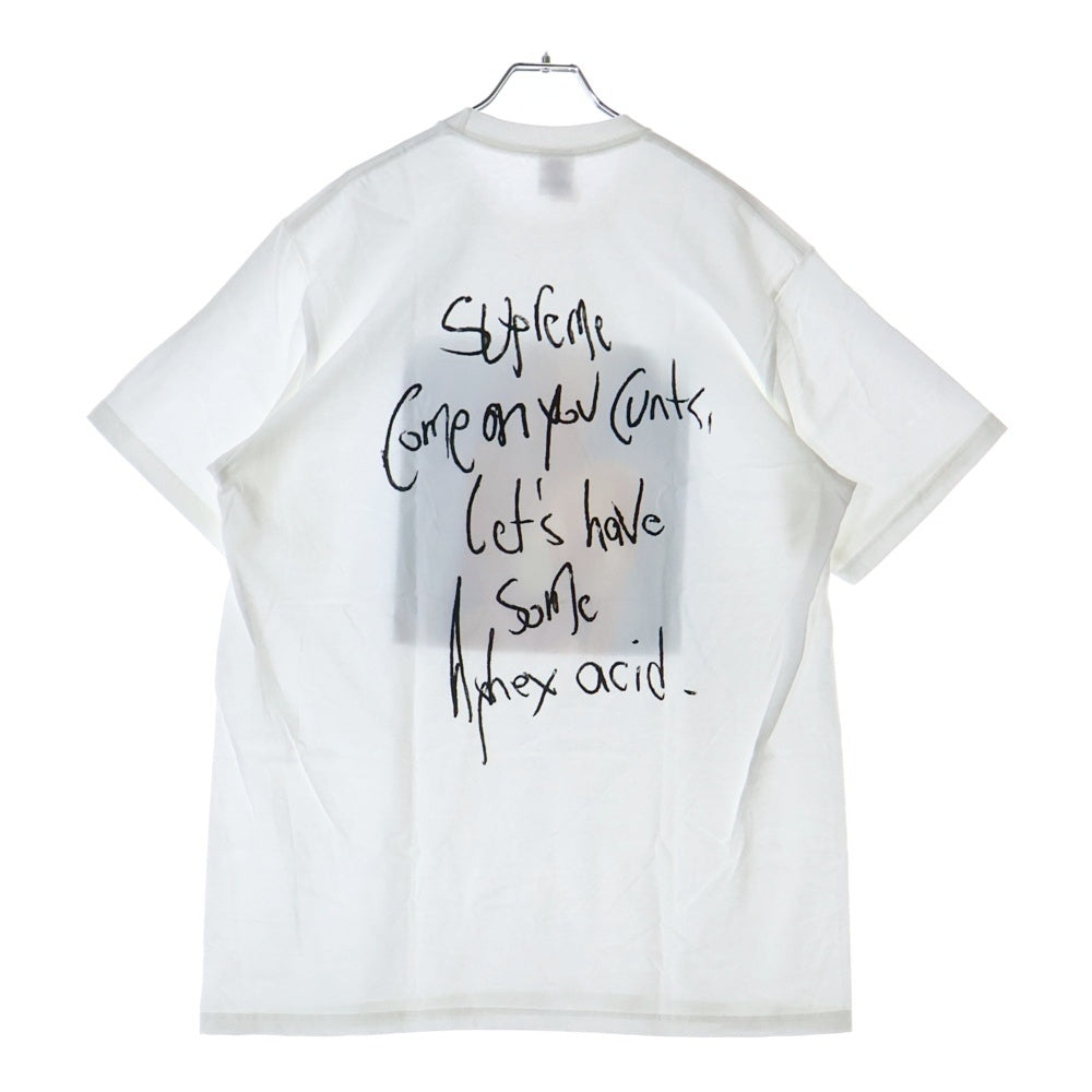 SUPREME(シュプリーム) 25SS Aphex Twin Windowlicker Tee エイフェックス ツイン ウィンドウリッカー フォトプリント クルーネック 半袖Tシャツ カットソー ブラック