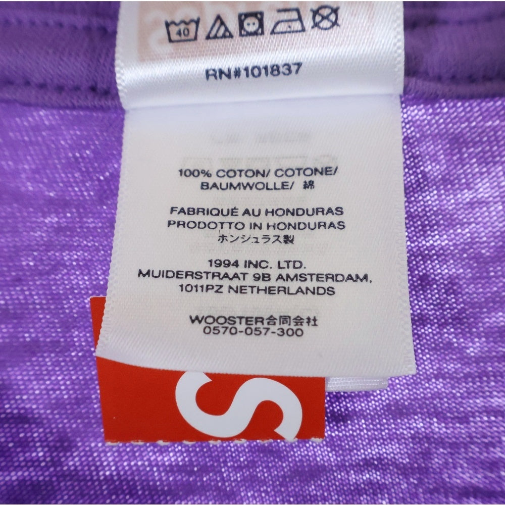 SUPREME(シュプリーム) 25SS Aphex Twin Windowlicker Tee エイフェックス ツイン ウィンドウリッカー フォトプリント クルーネック 半袖Tシャツ カットソー パープル