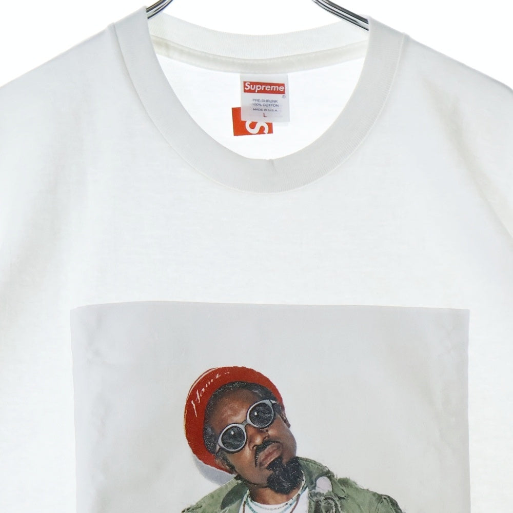SUPREME(シュプリーム) 22AW Andre 3000 Tee アンドレ 3000 プリント クルーネック 半袖Tシャツ カットソー ホワイト