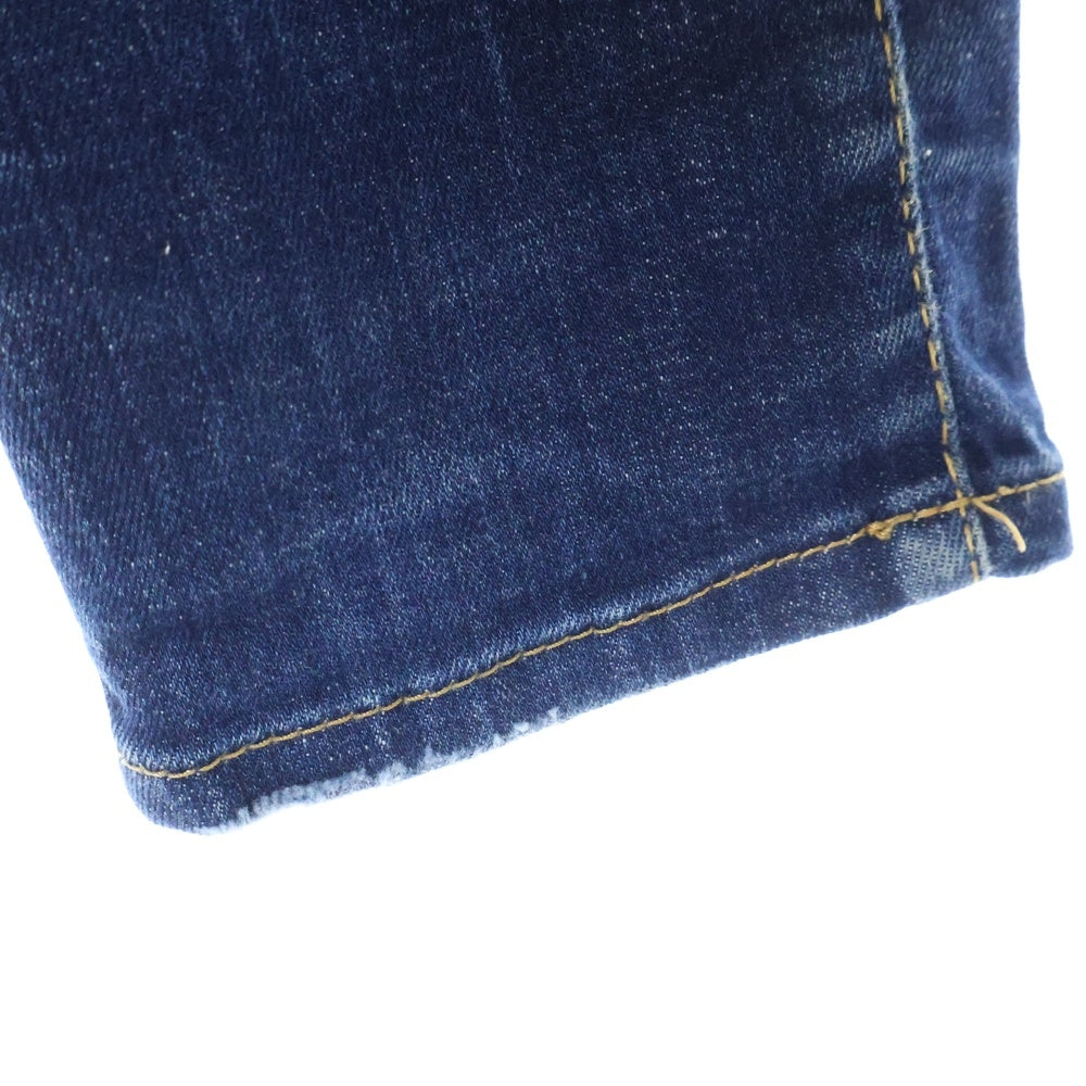 DSQUARED2(ディースクエアード) 22AW SLIM JEAN ダメージ加工 スリム デニムパンツ ジーンズ インディゴ S74LB1152 S30342