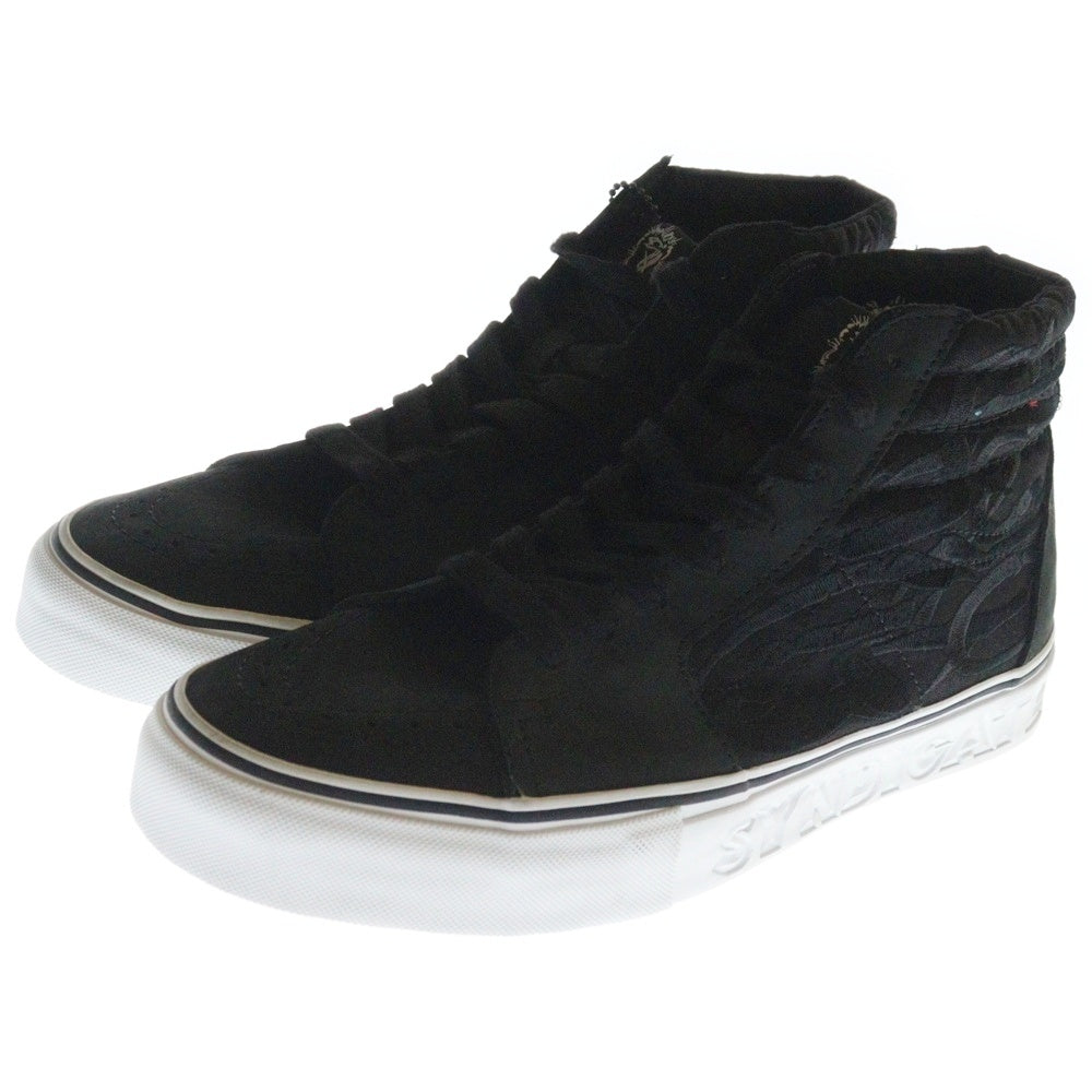 VANS(ヴァンズ) × CHAZ Syndicate SK8-Hi チャズ シンジケート スケートハイ ハイカットスニーカー ブラック US9.5/27.5cm 5896476-095