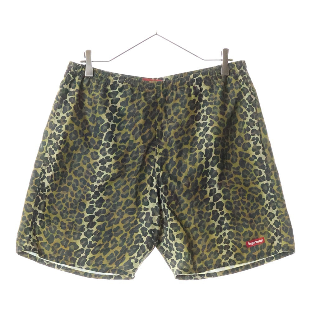 SUPREME(シュプリーム) 15SS Leopard Water Short レオパード ウォーターショーツ ハーフパンツ ブラウン