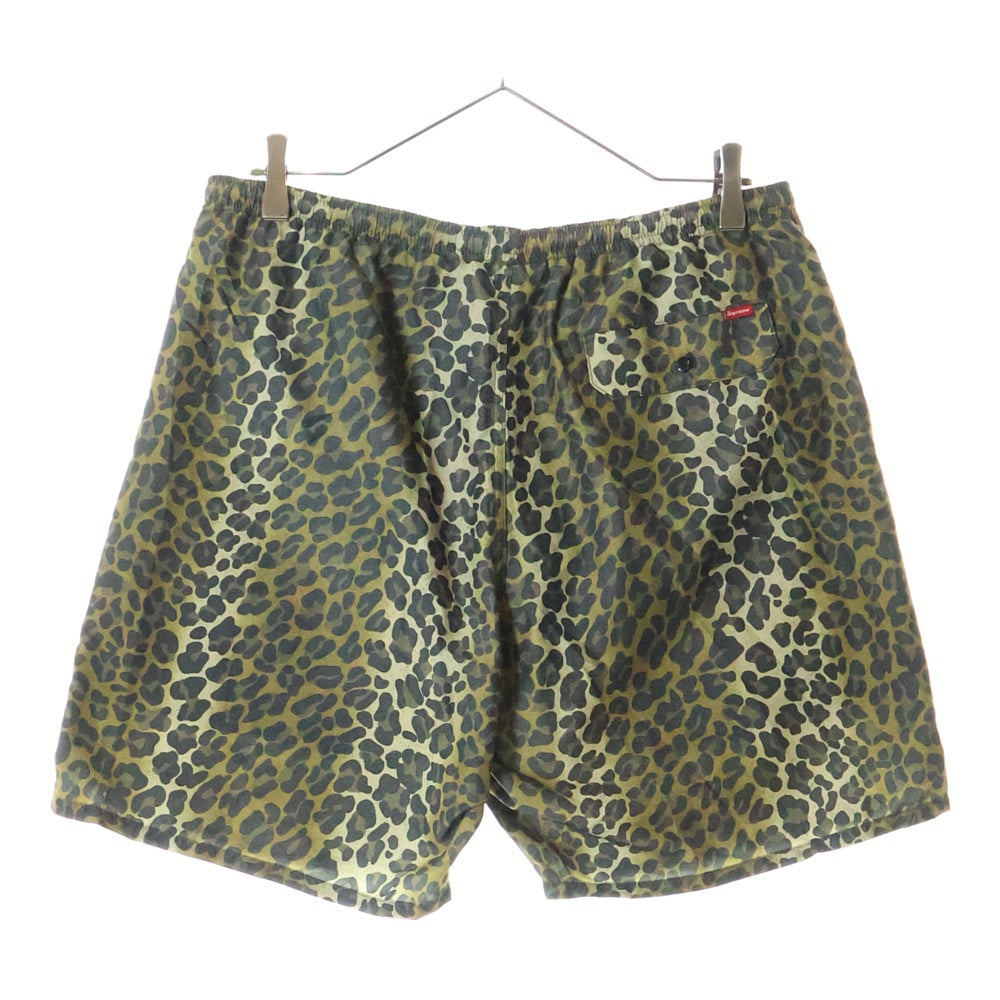 SUPREME(シュプリーム) 15SS Leopard Water Short レオパード ウォーターショーツ ハーフパンツ ブラウン