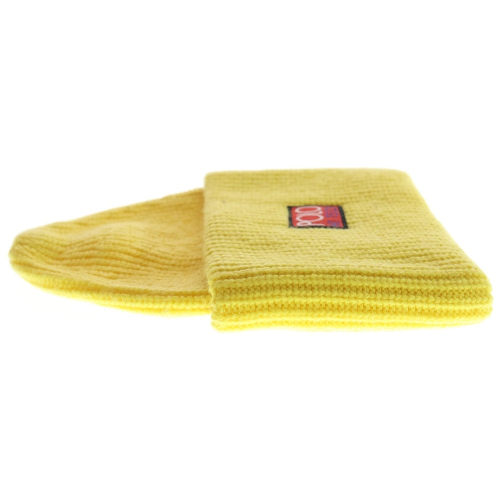 POLO RALPH LAUREN(ポロラルフローレン) HI TECH Knit Beanie フロントロゴ ニット ビーニー 帽子 イエロー