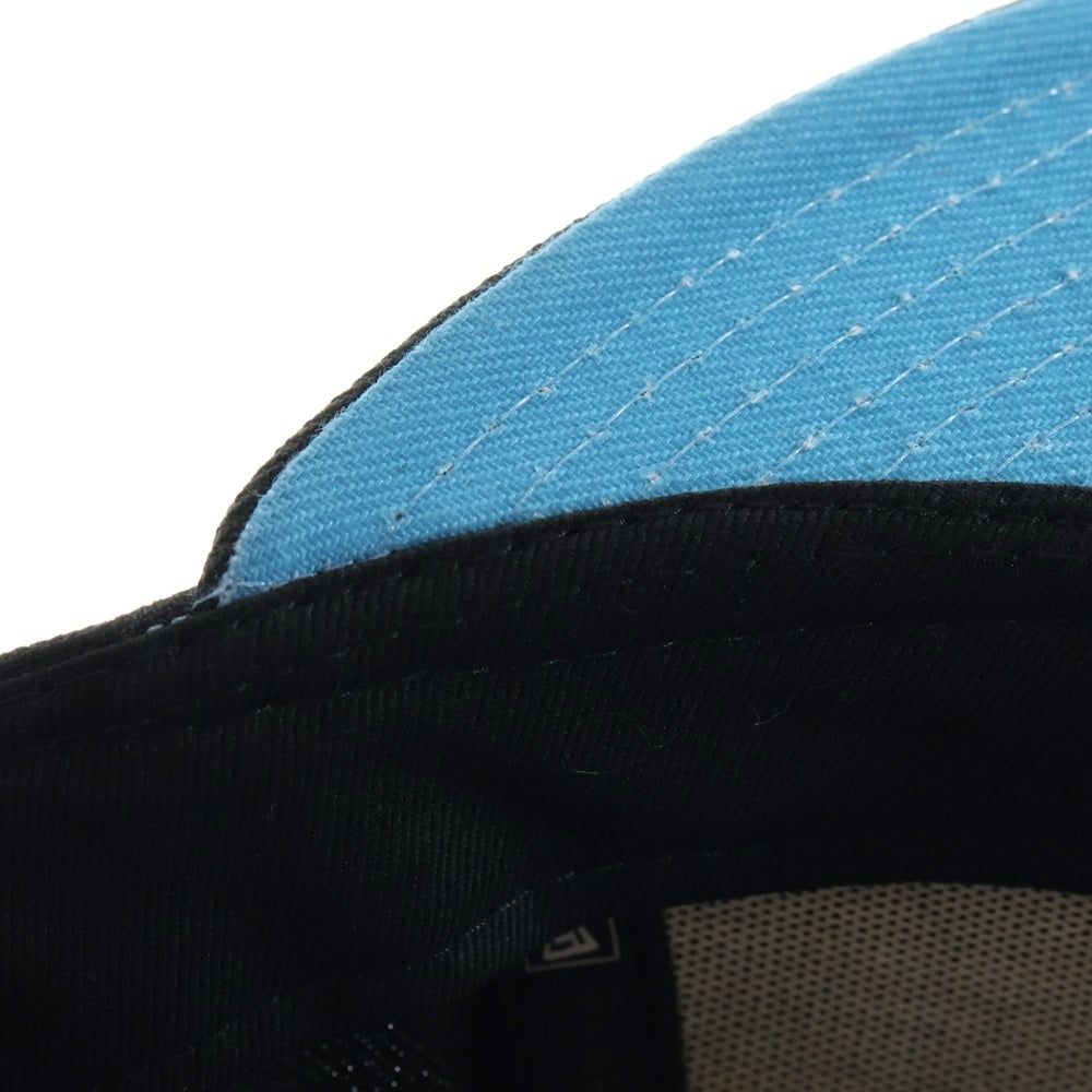 NEW ERA(ニューエラ) NEW YORK KNICKS ニューヨークニックス 刺繍 ベースボールキャップ 帽子 ブラック