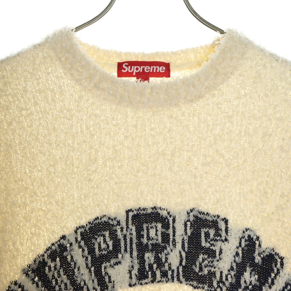 SUPREME(シュプリーム) 25SS Texture Arc Sweater テクスチャー アーク ニット スウェット ベージュ