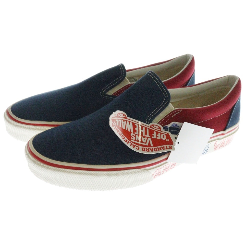 VANS(ヴァンズ) × STANDARD CALIFORNIA V98R SD2 Slip-On スタンダード カリフォルニア スリッポン ローカットスニーカー ブルー/レッド US10/28cm 535258-0001