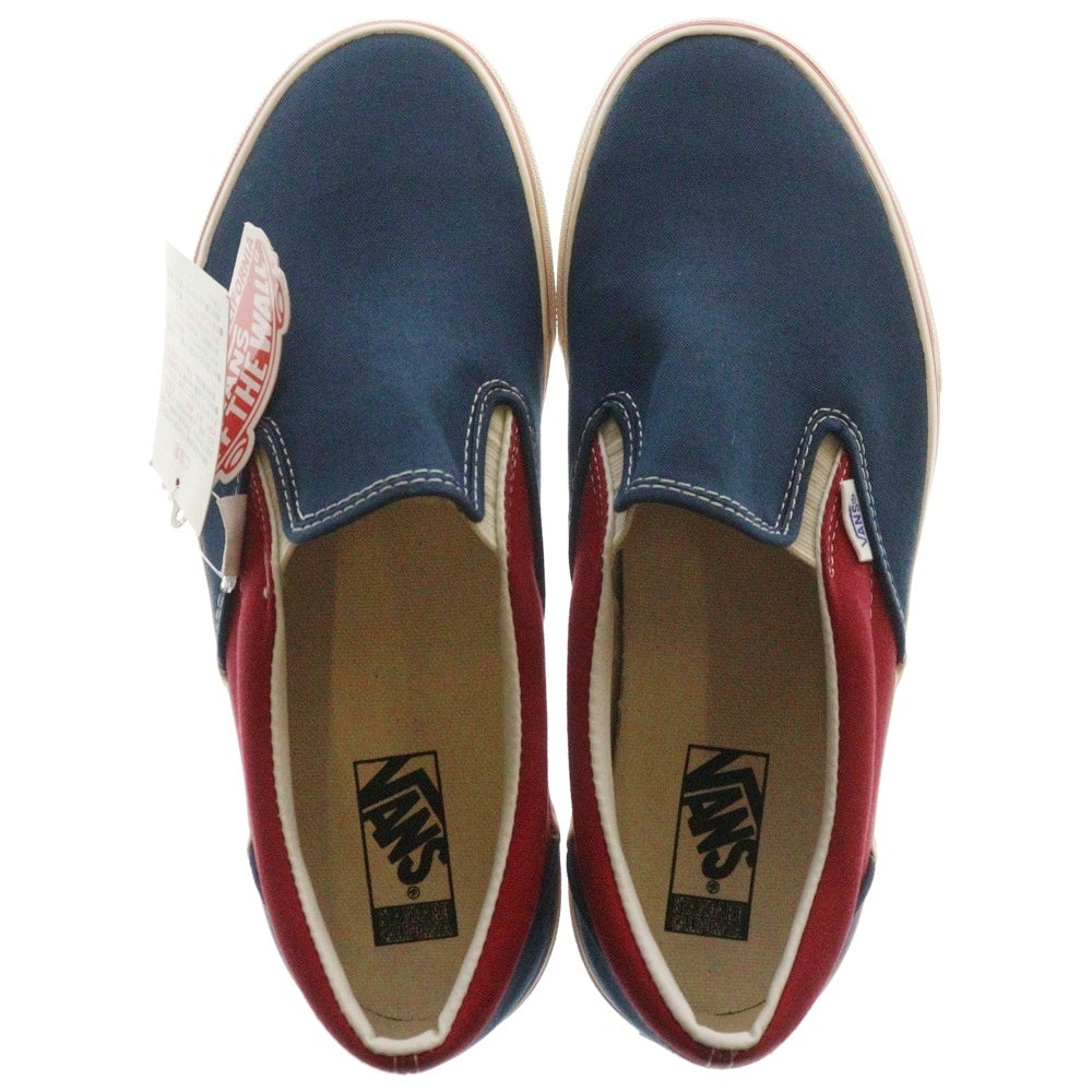 VANS(ヴァンズ) × STANDARD CALIFORNIA V98R SD2 Slip-On スタンダード カリフォルニア スリッポン ローカットスニーカー ブルー/レッド US10/28cm 535258-0001
