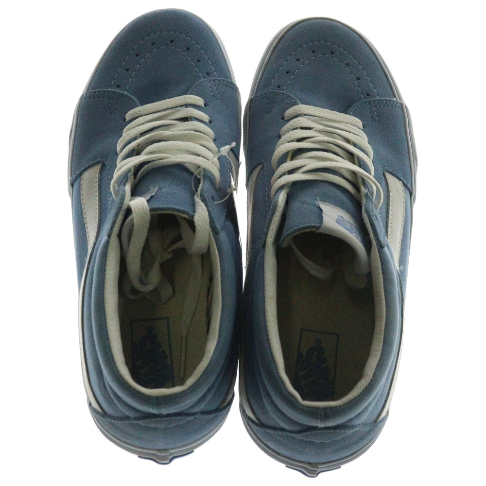 VANS(ヴァンズ) Skate Mid Lake Blue/True White スケート ミッド ミッドカットスニーカー ブルー/ホワイト US9.5/27.5cm VN-0XC2XJ1