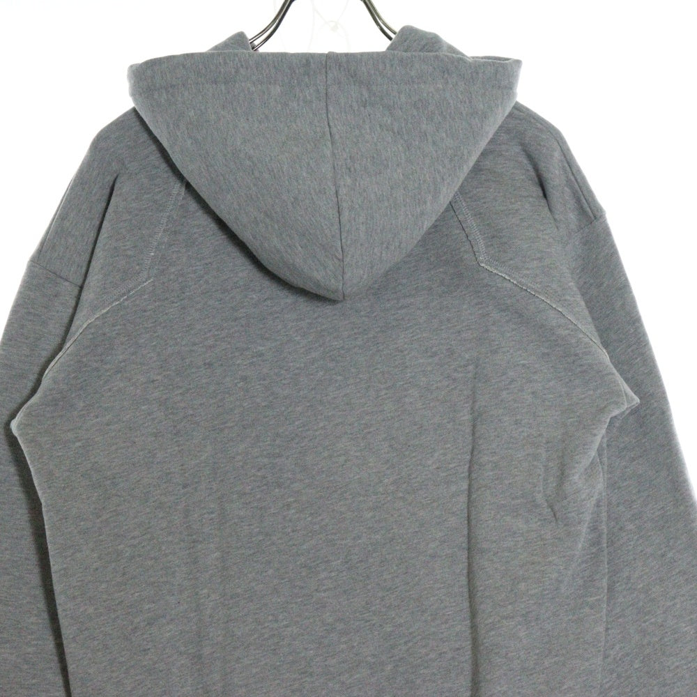 CELINE(セリーヌ) 22SS GOTHIC STUDS HOODIE スタッズ ゴシックロゴ プルオーバースウェットパーカー フーディ グレー 2Y588670Q