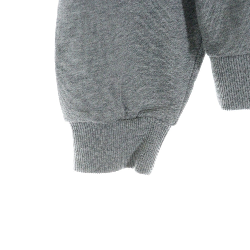 CELINE(セリーヌ) 22SS GOTHIC STUDS HOODIE スタッズ ゴシックロゴ プルオーバースウェットパーカー フーディ グレー 2Y588670Q