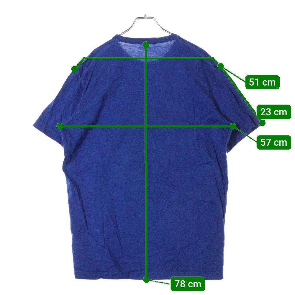 DSQUARED2(ディースクエアード) 21AW Cool Fit バンビ フロントプリント 半袖Tシャツ カットソー ブルー S71GD1106 S22427
