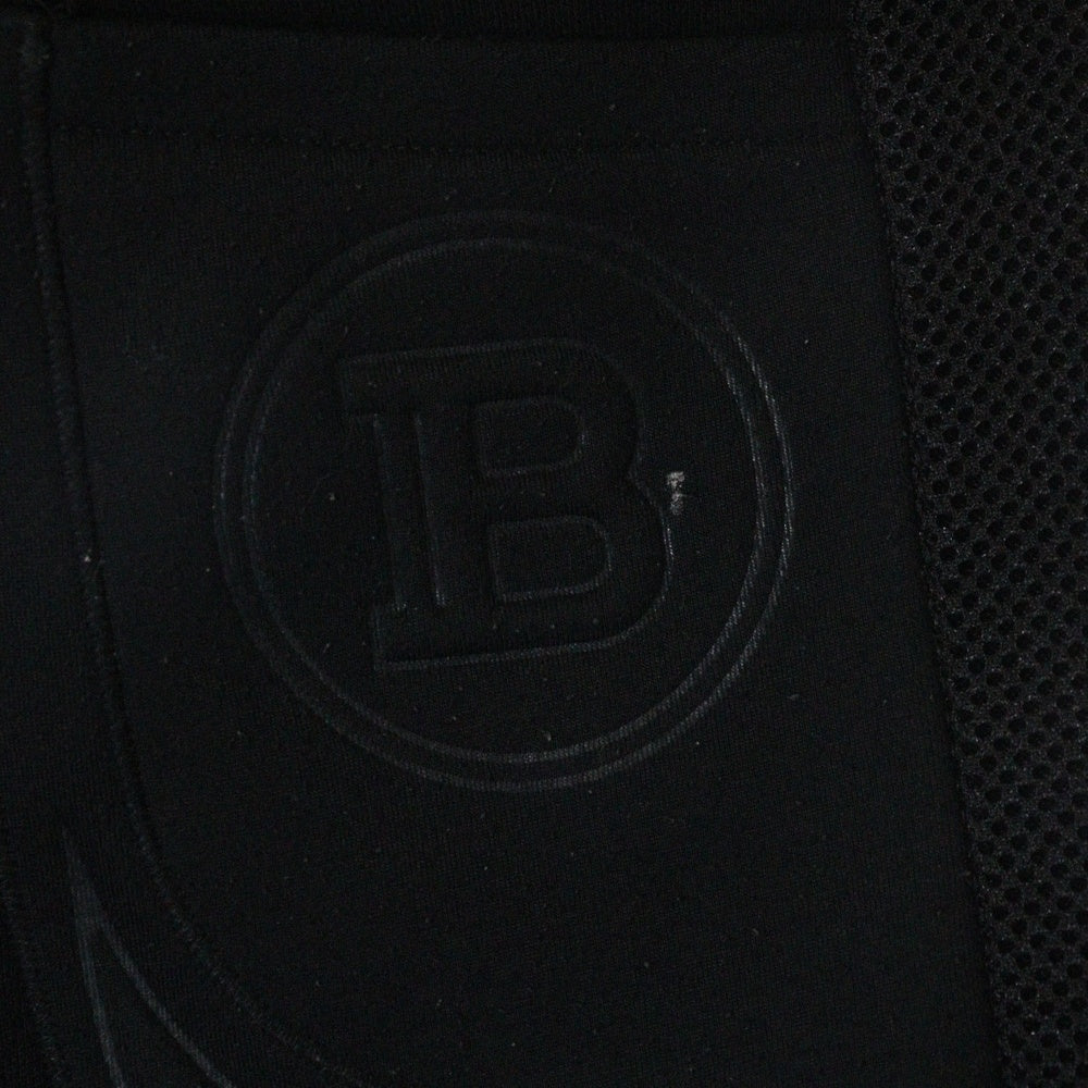 BALMAIN(バルマン) メッシュ切り替え バイカー スウェットパンツ ブラック