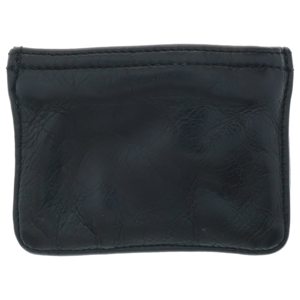 CHROME HEARTS(クロムハーツ) ZPR CHNG PURSE2 チェンジパース #2ダガージップコインケース レザー ブラック