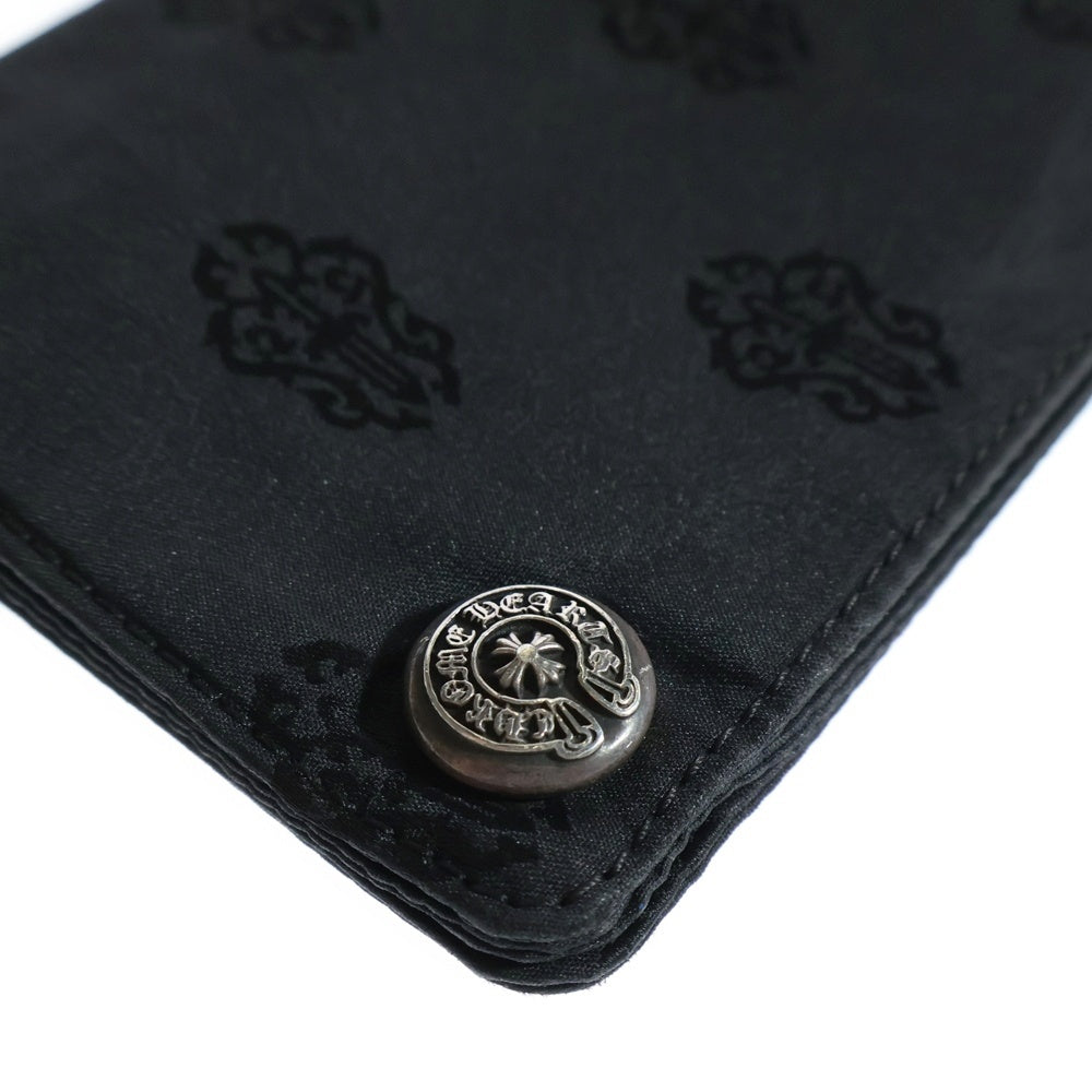 CHROME HEARTS(クロムハーツ) 2ZIP ナイロン ウォレット ブラック