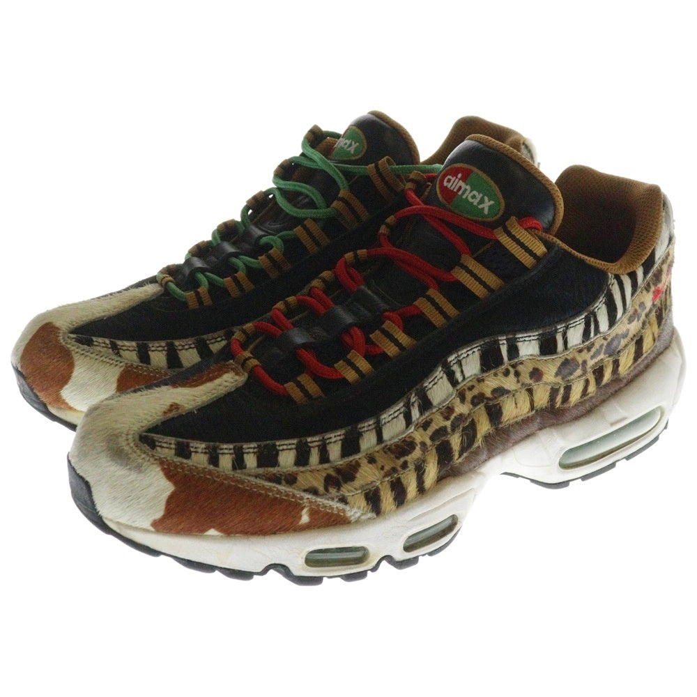 NIKE(ナイキ) ×ATMOS AIR MAX 95 DLX ANIMAL PACK アトモス エアマックス95 DLX アニマルパック ローカットスニーカー US10/28cm マルチ AQ0929-200