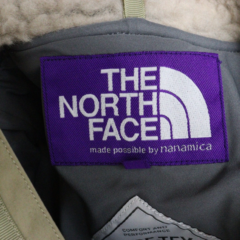 THE NORTH FACE PURPLE LABEL(ノースフェイスパープルレーベル) Wool Boa Fleece Field Jacket ボアスリース ジップアップ ジャケット ベージュ NA2252N