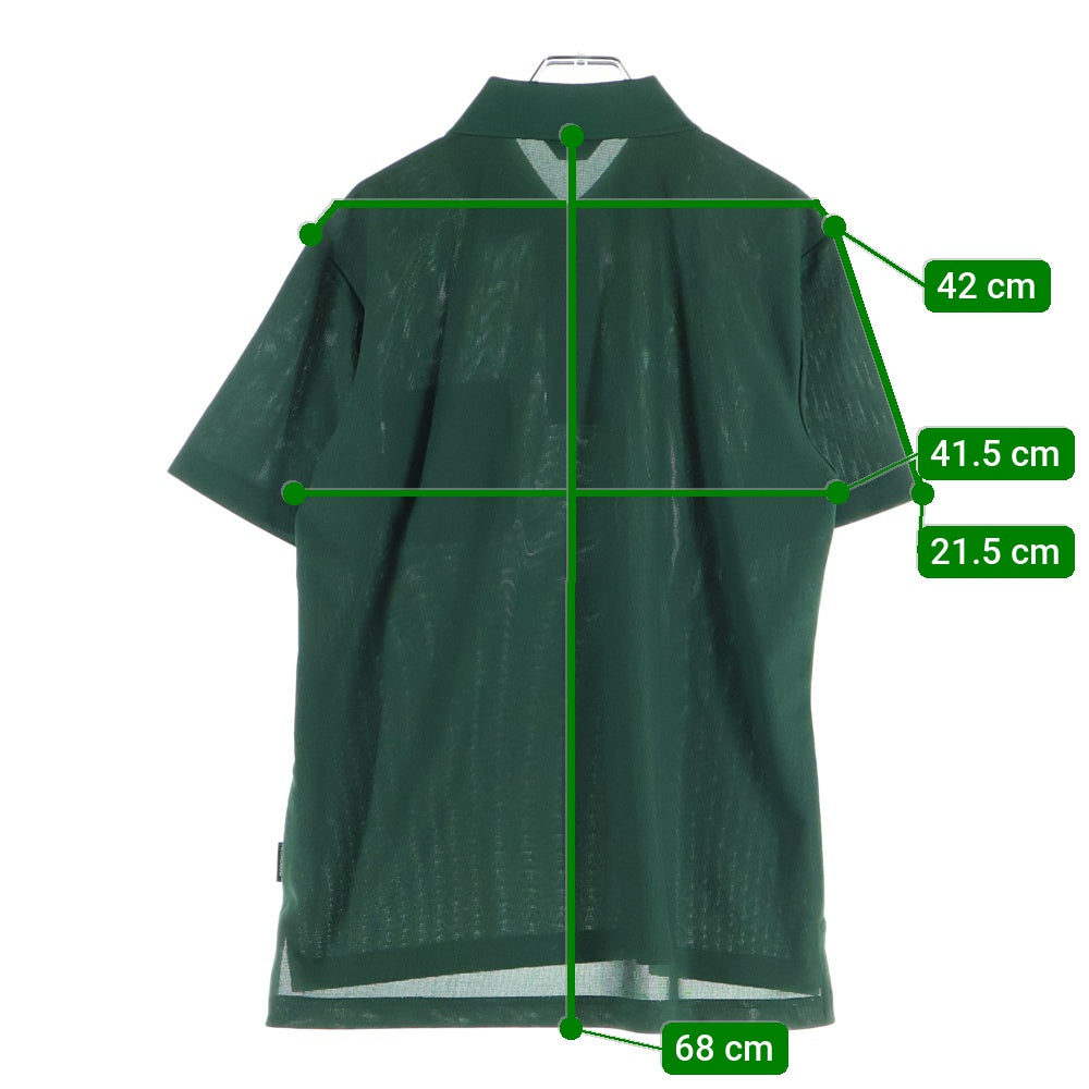 THE NORTH FACE(ザノースフェイス) ロゴ刺繍 右ポケット 半袖ポロシャツ カーキ NFK57D01