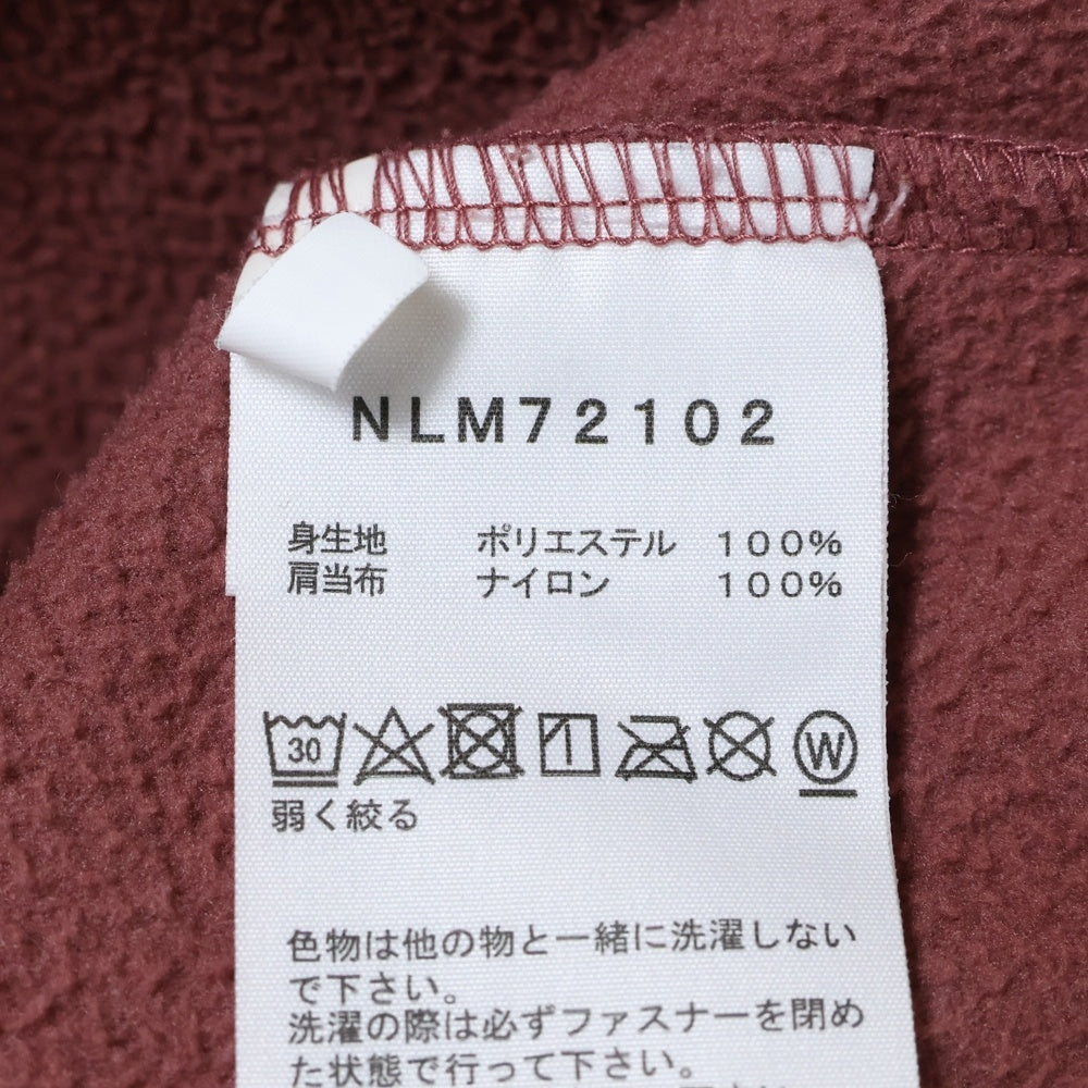THE NORTH FACE(ザノースフェイス) マタニティ マイクロ フリース フーディ レディース NLM72102 バーガンディー