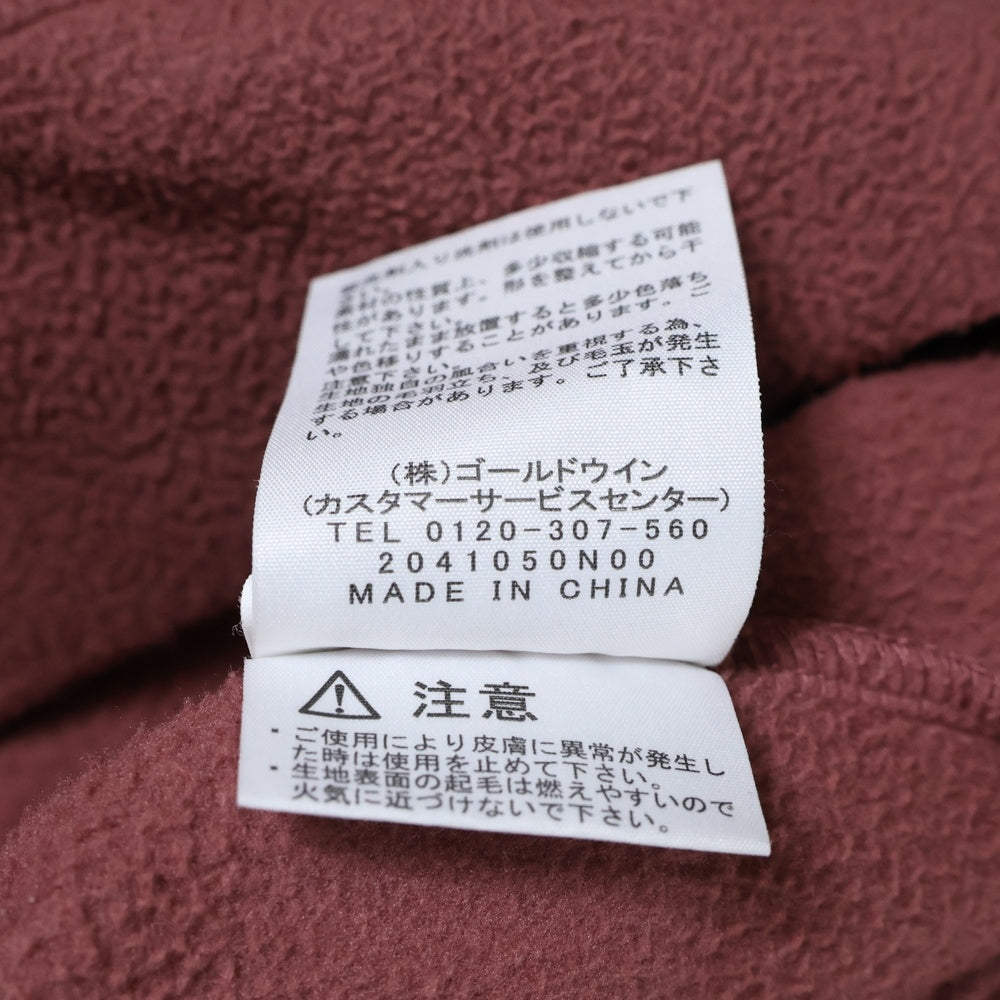 THE NORTH FACE(ザノースフェイス) マタニティ マイクロ フリース フーディ レディース NLM72102 バーガンディー