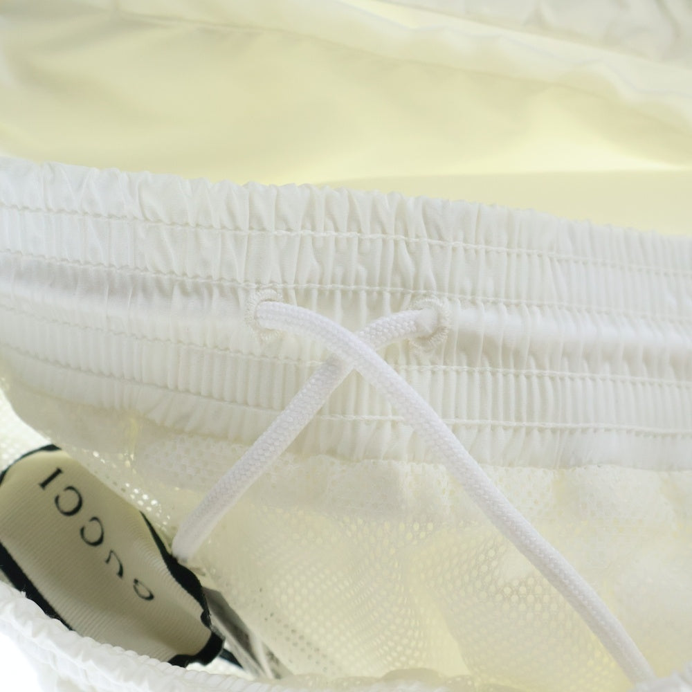 GUCCI(グッチ) 22SS SIDE LINE SHORT PANTS サイドラインショートパンツ ホワイト 599585