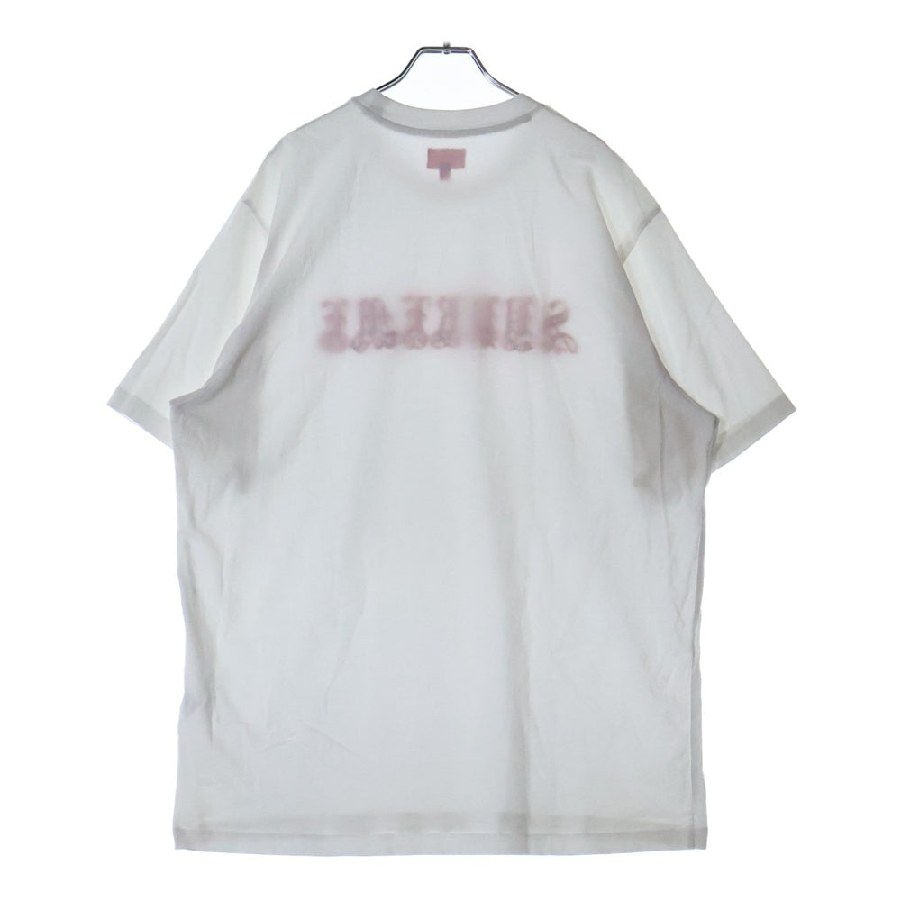 SUPREME(シュプリーム) 21SS Old English Rhinestone S/S Top オールドイングリッシュ ラインストーン 半袖Tシャツ カットソー ホワイト
